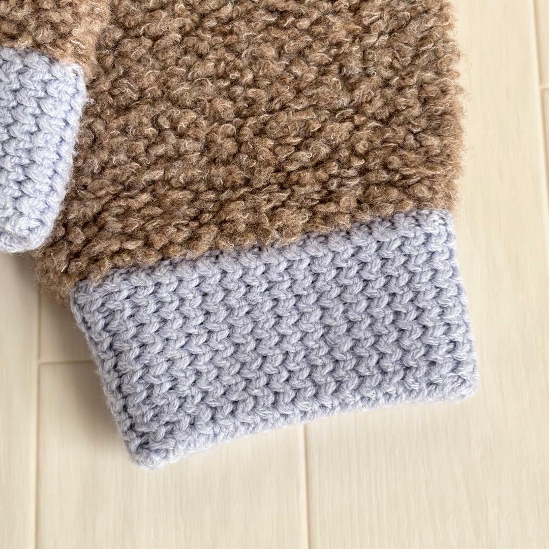 【美品】TOMORROWLANDウールナイロンクルーネックニット