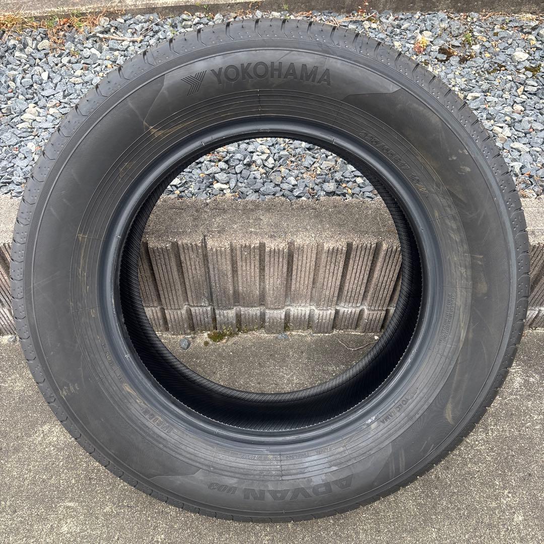 225 65 r17 ADVAN トヨタ　アルファード　純正　新車外し　送料無料