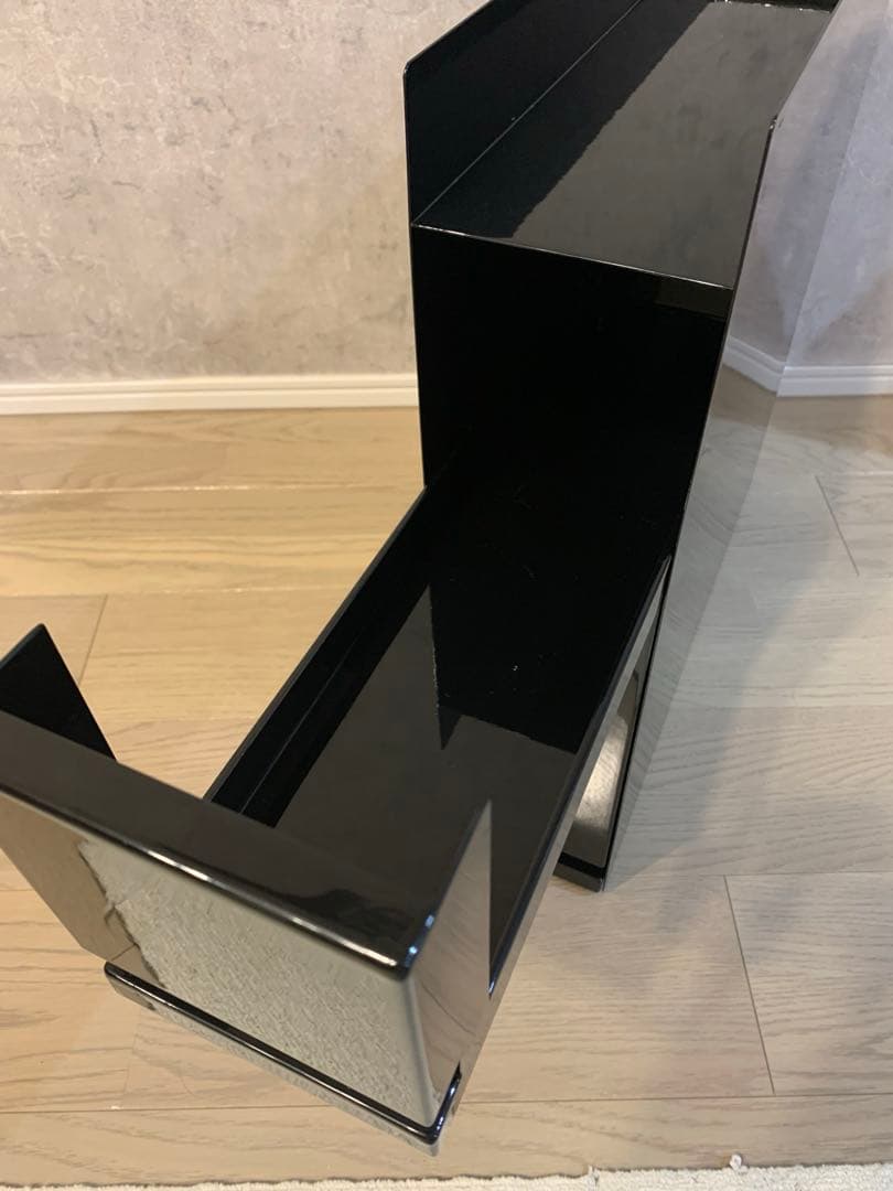 tower 隠せる調味料ラック 2段