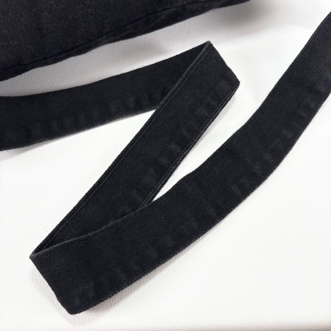 未使用に近い⭐️ハンティングワールド メッセンジャーバッグ ブランドロゴ デニム