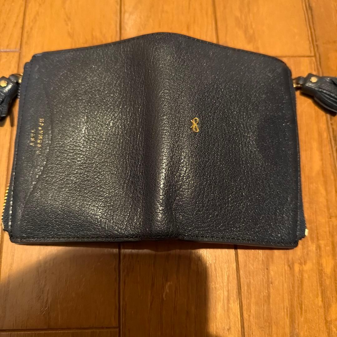 ANYA HIND MARCHお財布　アニヤハインドマーチ 二つ折り財布