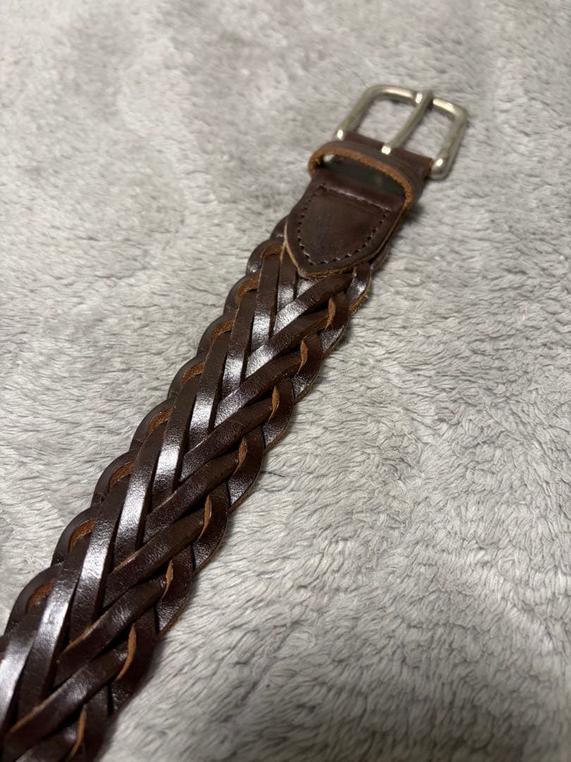 ホワイトハウスコックス　メッシュベルト　新品未使用品