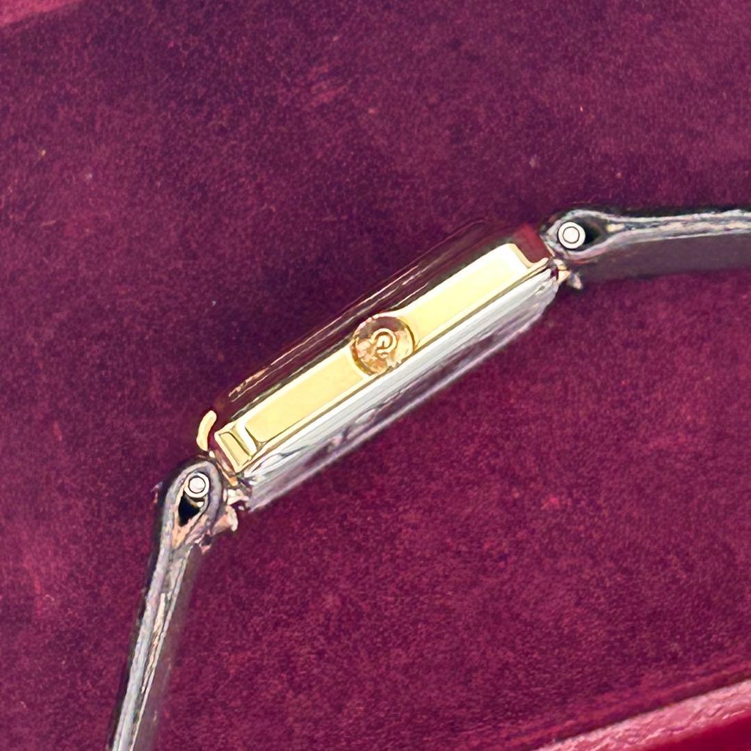 【極上美品】正規店購入 数回使用程度 専用ケースあり オメガ デヴィル クォーツ