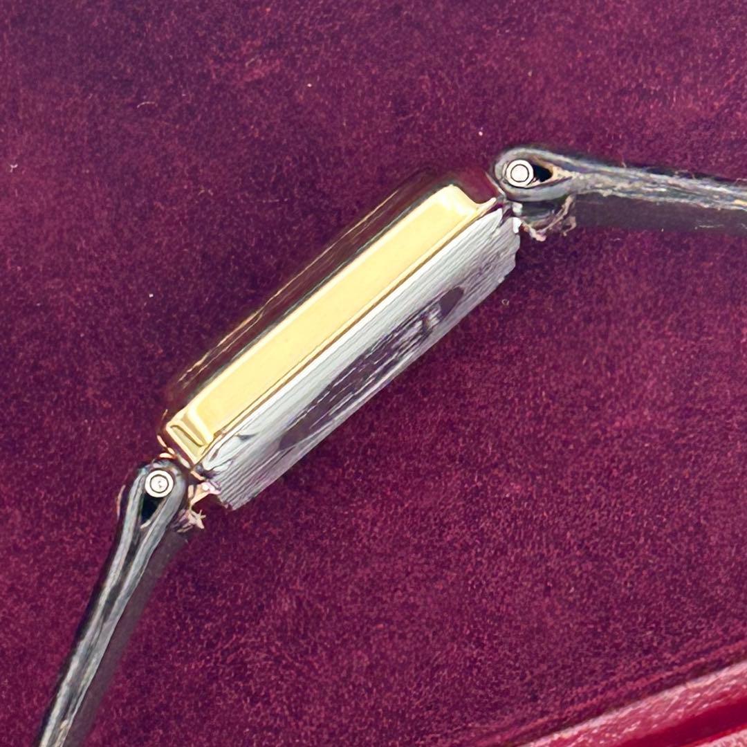 【極上美品】正規店購入 数回使用程度 専用ケースあり オメガ デヴィル クォーツ