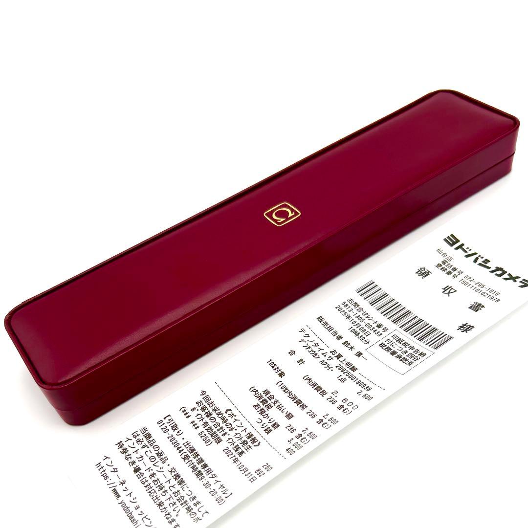 【極上美品】正規店購入 数回使用程度 専用ケースあり オメガ デヴィル クォーツ