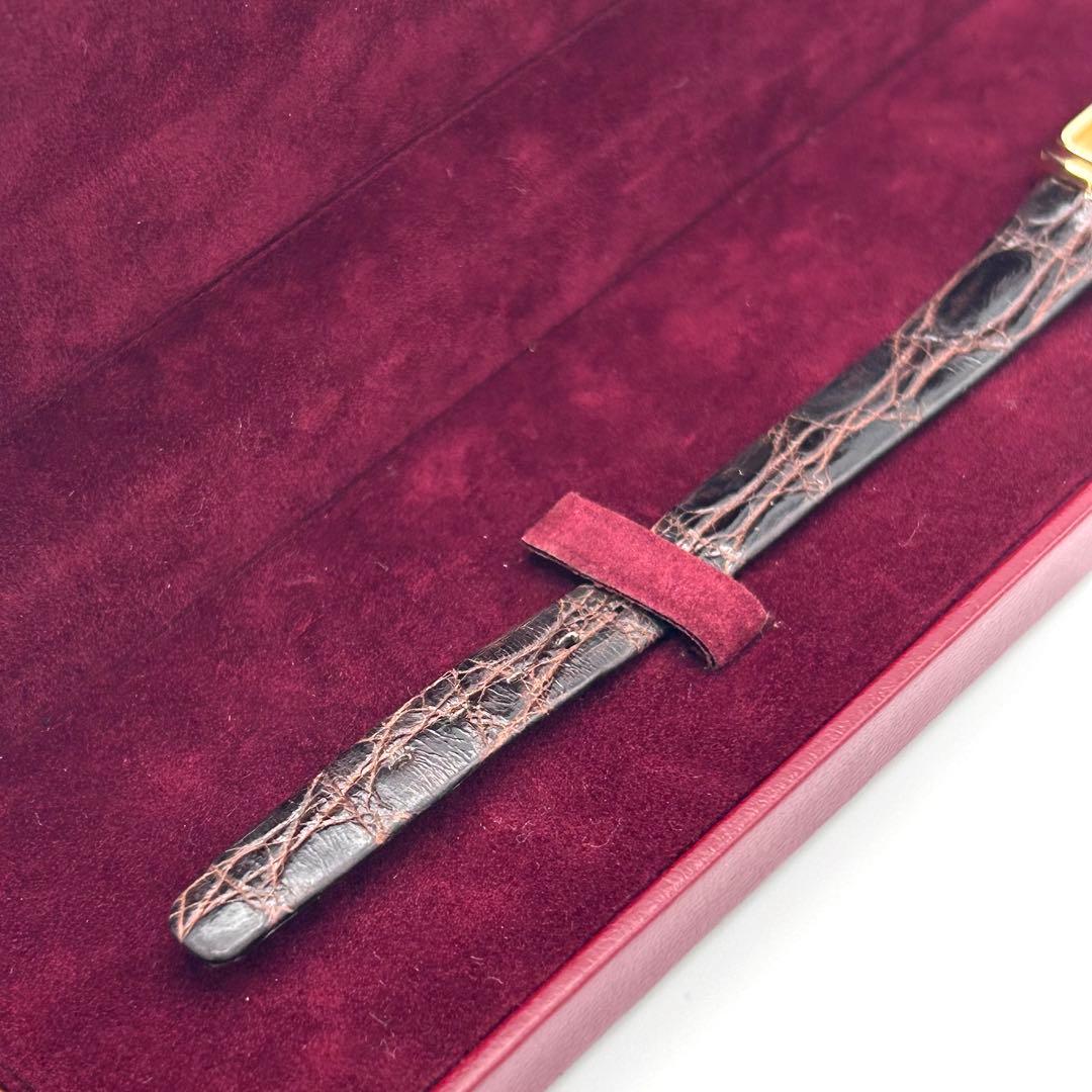 【極上美品】正規店購入 数回使用程度 専用ケースあり オメガ デヴィル クォーツ