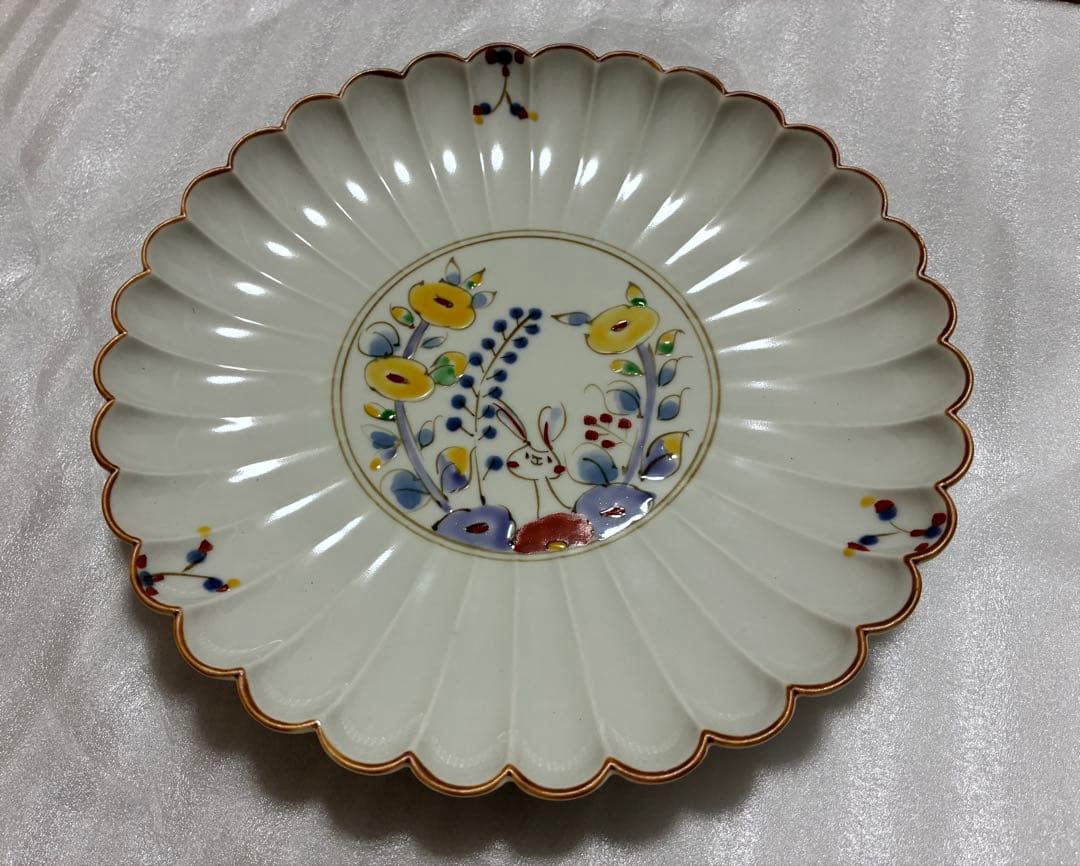 空萌工房 器 うさぎシリーズ　大皿