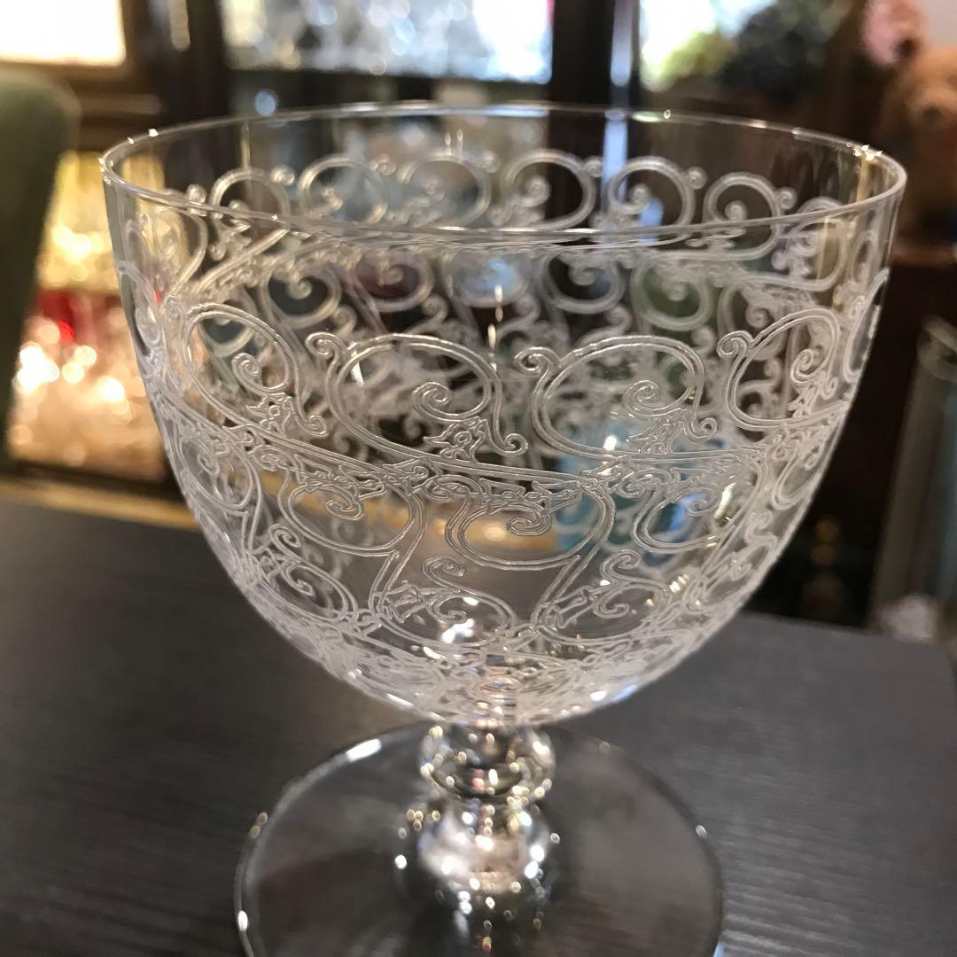 シンリサ オールドバカラBACCARATローハン水用グラス11.2cm3客