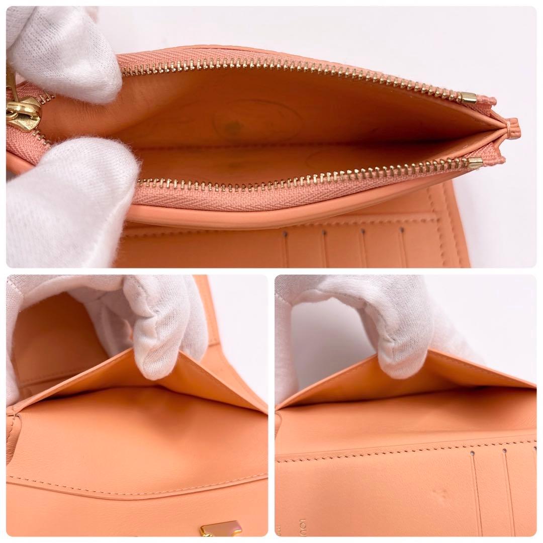 極美品 ルイヴィトン ポルトフォイユカプシーヌコンパクト ピンク M82149