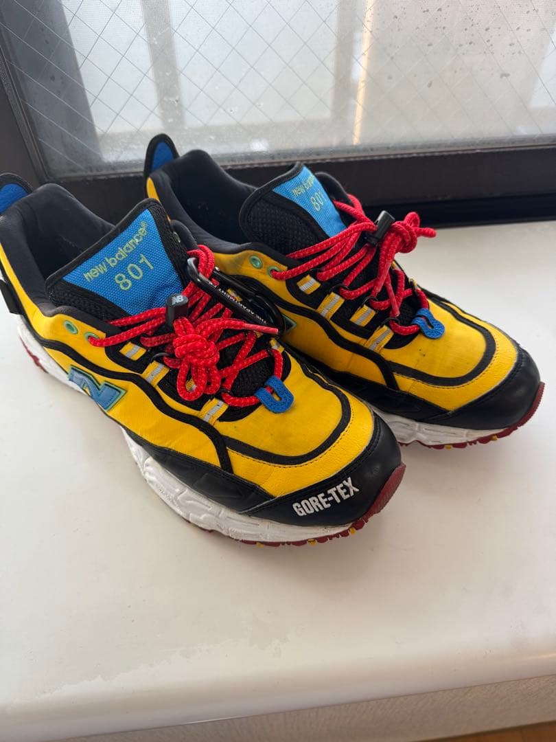 New Balance 801 GORE-TEX イエロー/ブラック 29cm