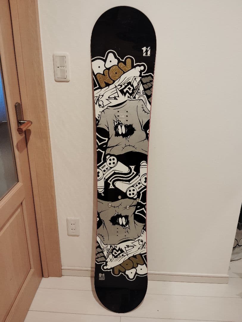 November ノベンバーD4 148cm スノーボード グラトリ