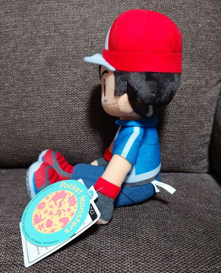 【大幅値下げ】ポケットモンスター XY サトシ ぬいぐるみ セキグチ タグ付き