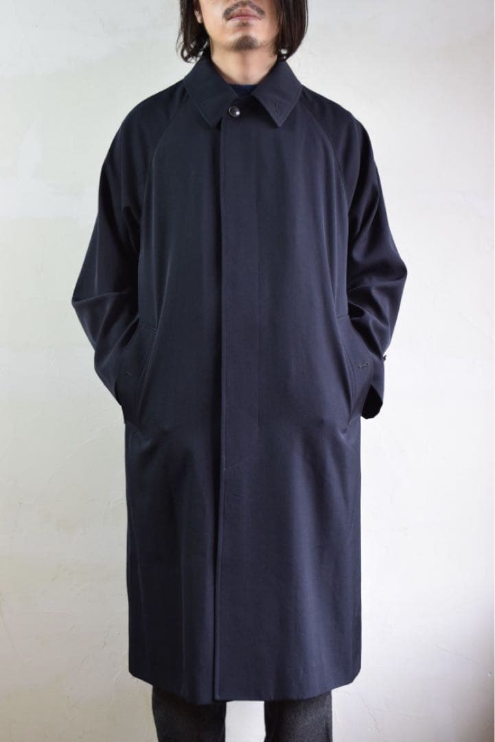 COMOLI ウールギャババルカラーコート 20ss