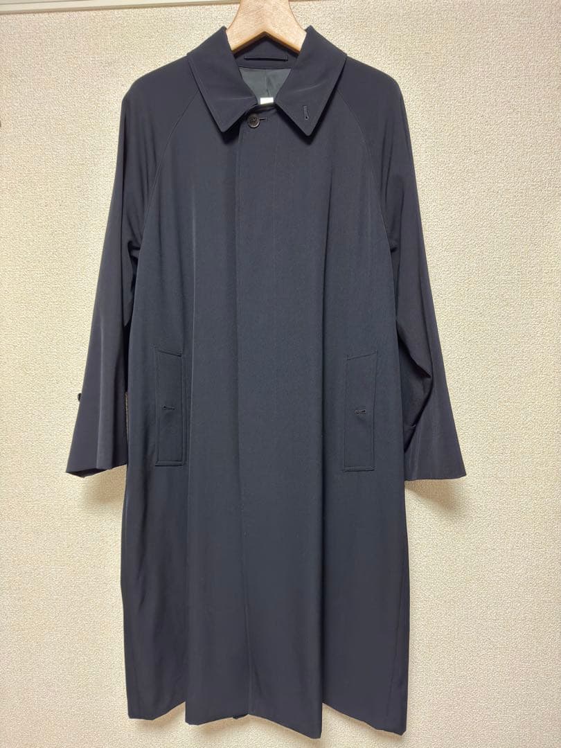 COMOLI ウールギャババルカラーコート 20ss