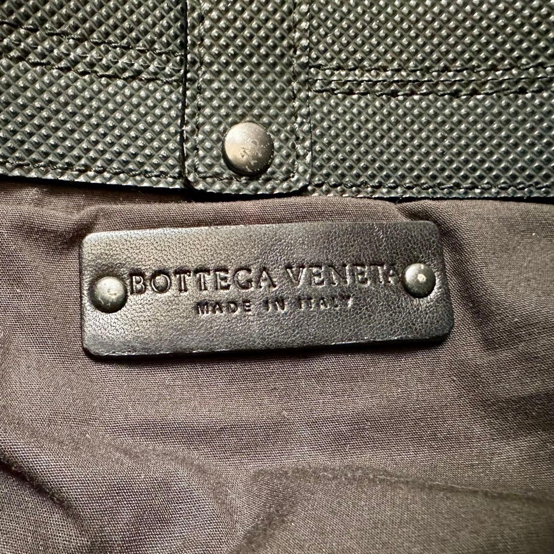 BottegaVenetaボッテガヴェネタ PVCコーティング ショルダーバッグ
