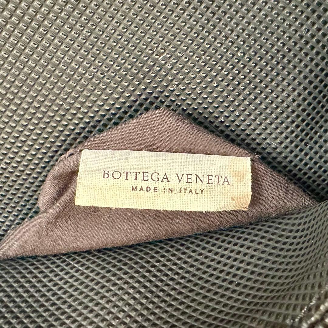 BottegaVenetaボッテガヴェネタ PVCコーティング ショルダーバッグ