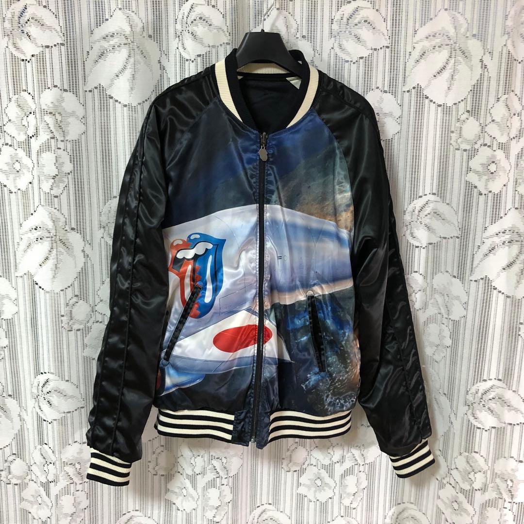 ジャックローズ ローリングストーンズ スカジャン サイズ5 (XL位)