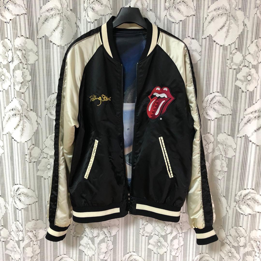 ジャックローズ ローリングストーンズ スカジャン サイズ5 (XL位)