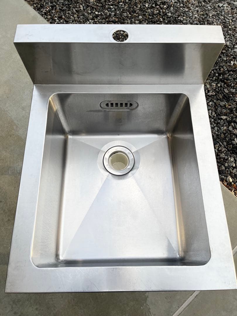 ステンレス1槽シンク 流し台 業務用　500×600×800