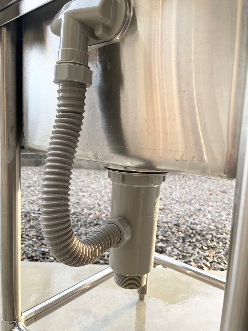 ステンレス1槽シンク 流し台 業務用　500×600×800