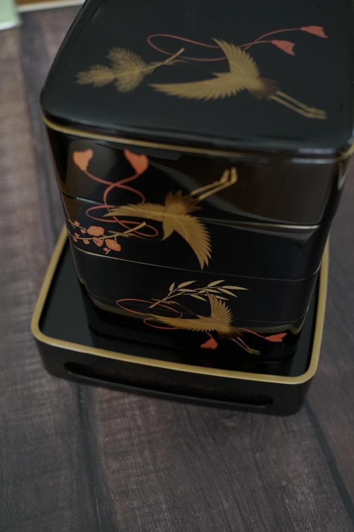 輪島の老舗　慶塚作　四段重箱