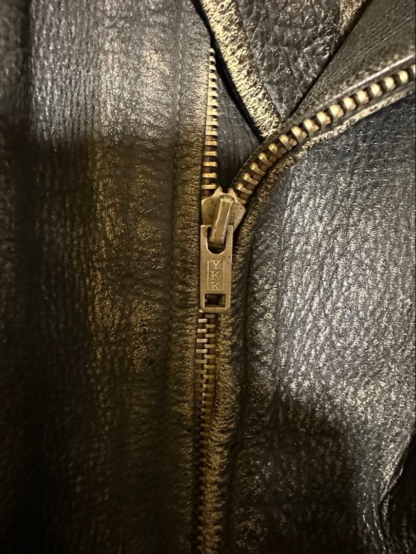 60s 70s ユーロ ダブルライダースジャケット