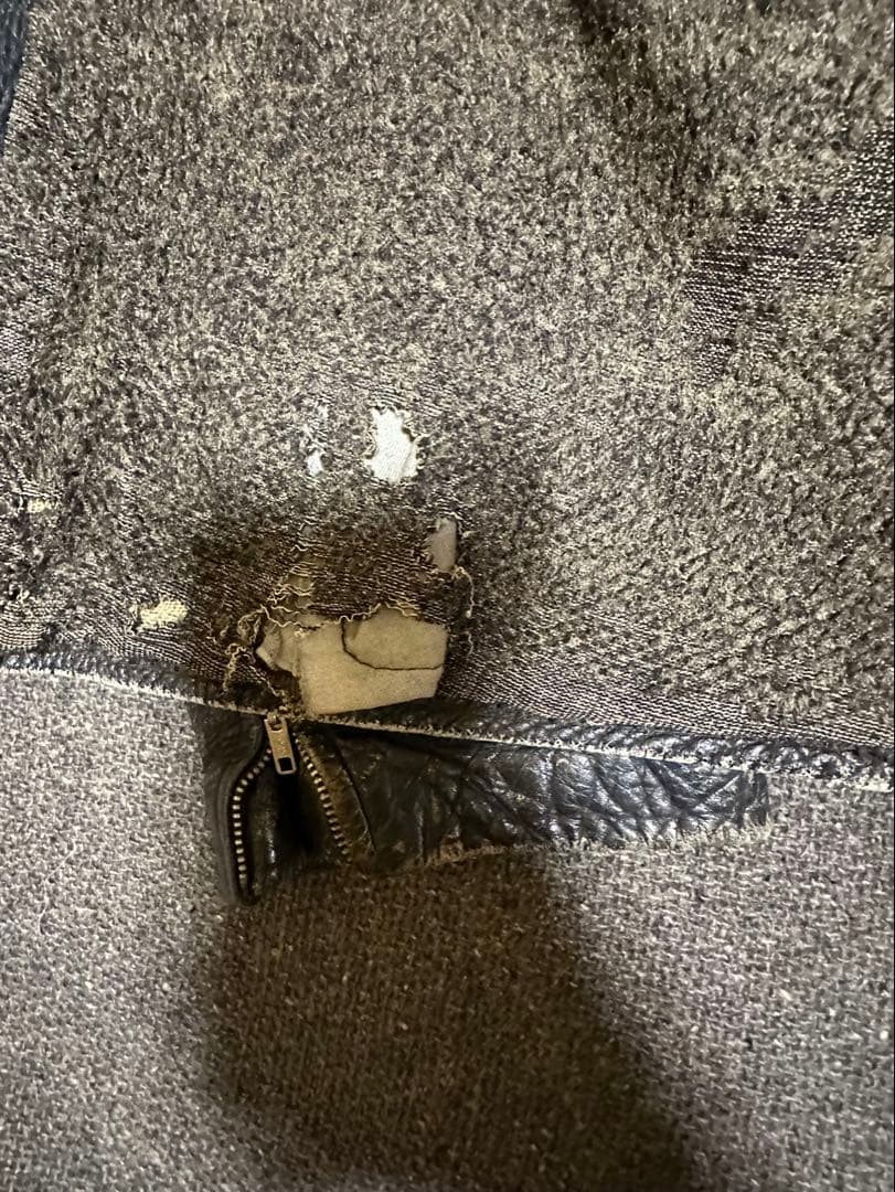 60s 70s ユーロ ダブルライダースジャケット