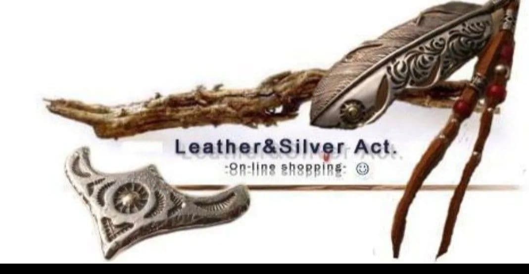 ハンドメイド　イーグル　シルバーコンチョ ヘアゴム、アクセサリーバーツに是非