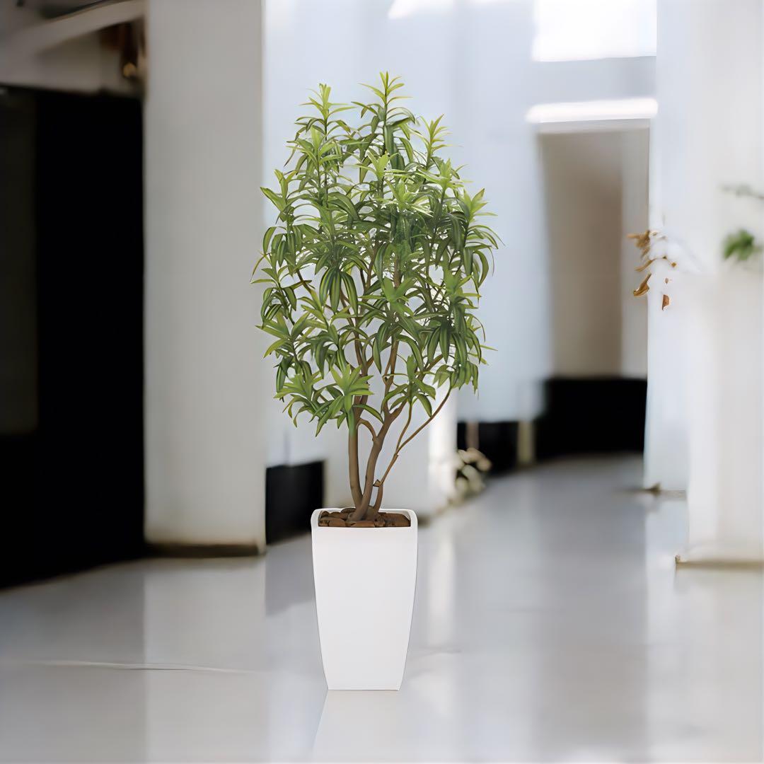 光触媒　人工観葉植物　フェイクグリーン　フレッシュドラセナW1.8m