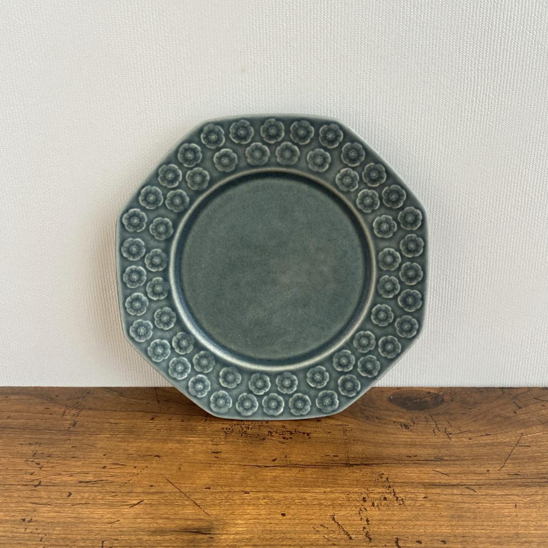 希少 クイストゴー AZUR アズール デザート サラダ 八角型 プレート1客E