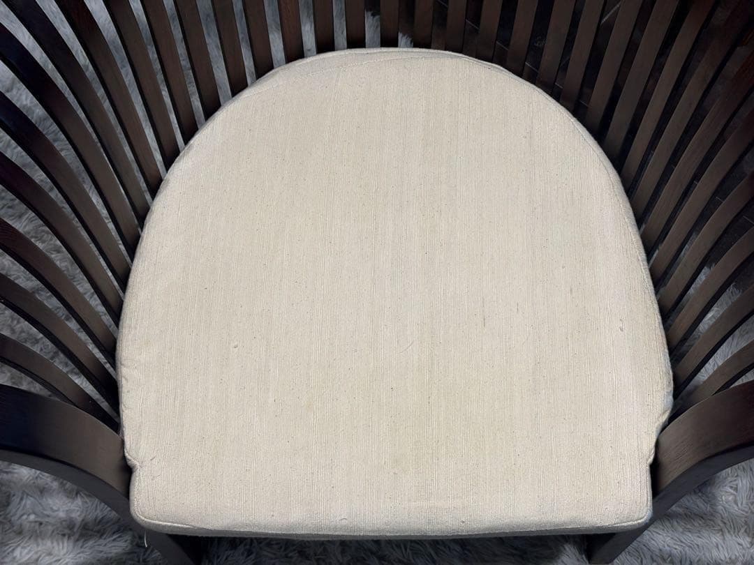 リゾート家具　アームソファ　ダイニングソファ　アンティーク　アジアン　NZ