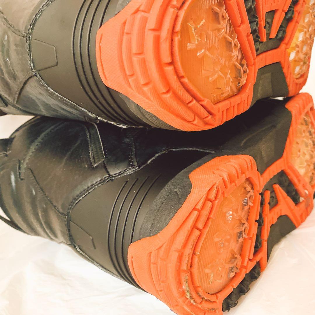 HEAD 27cm〜27.5cmスノーボードブーツ　ブラック　スノボブーツ　ボア