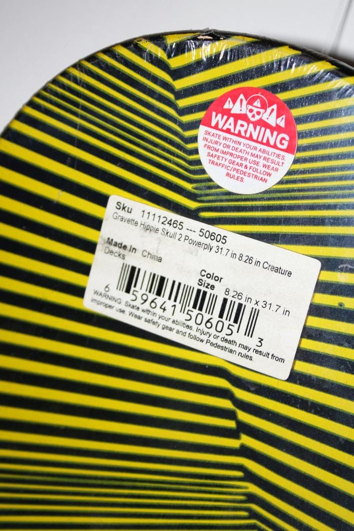 Creature Deck デッキ 8.26 スケートボード 新品未使用