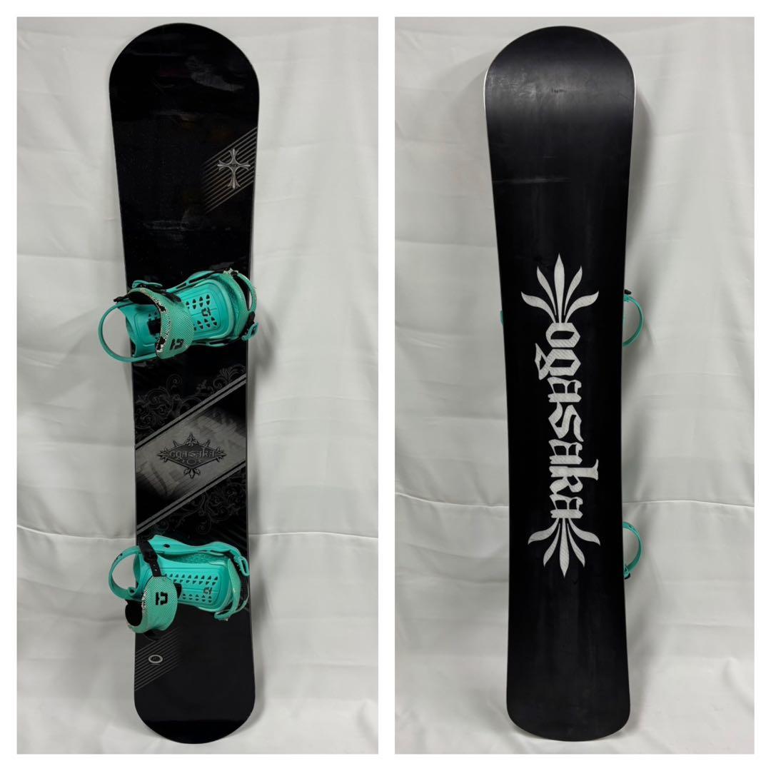 OGASAKA オガサカ　FC-X 158cm スノーボード2点セット