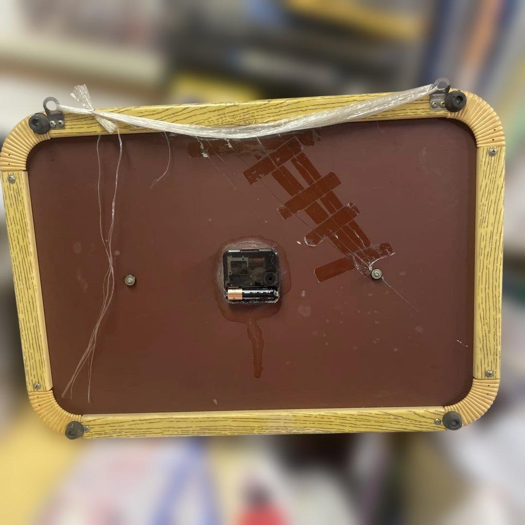 【希少】風水 八角形 壁掛け時計 龍・鳳凰・十二支 動作未確認