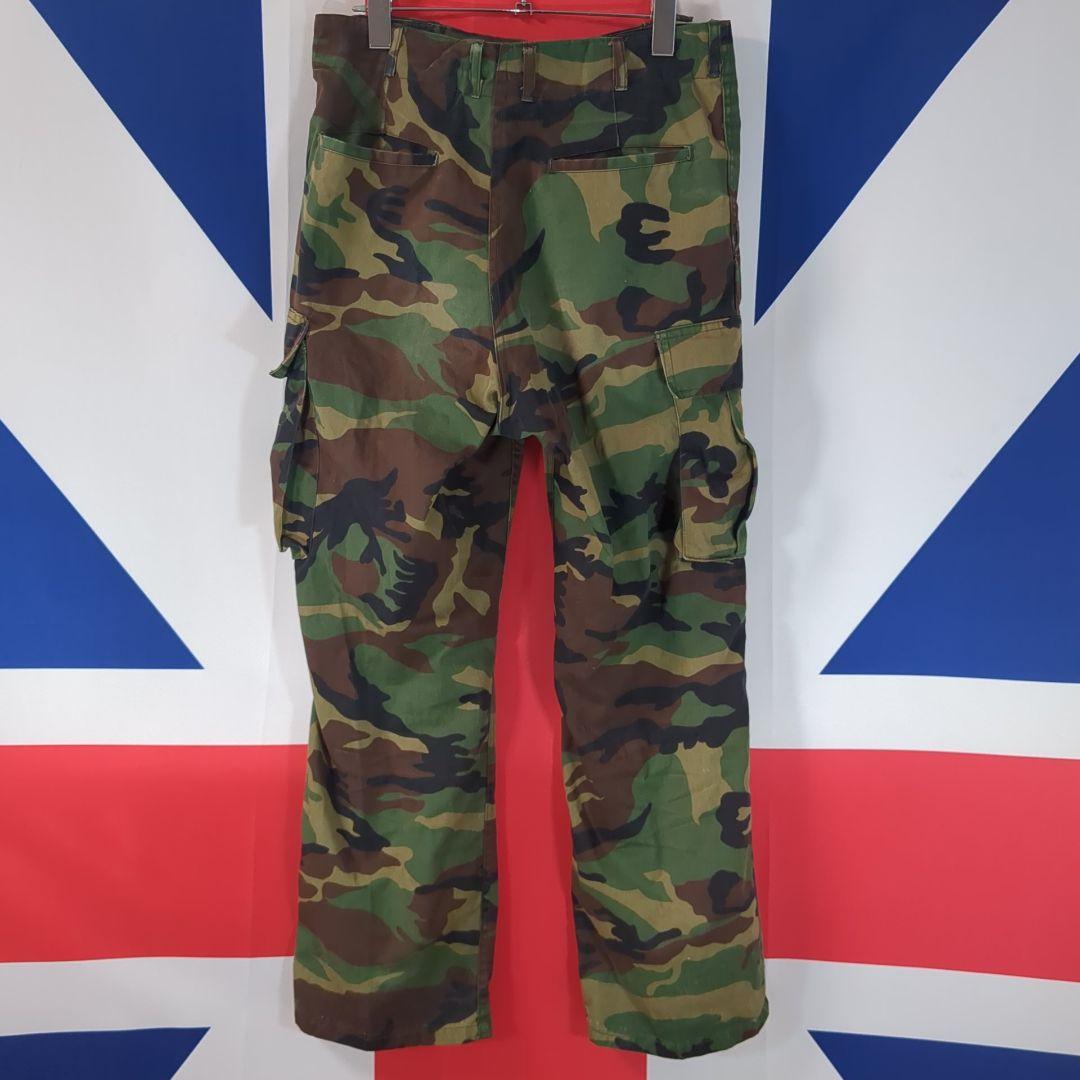 【実物】韓国陸軍 M90ウッドランド迷彩上下セット