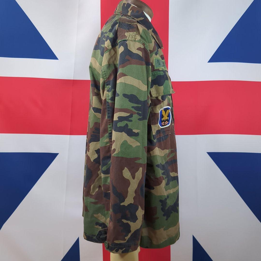 【実物】韓国陸軍 M90ウッドランド迷彩上下セット