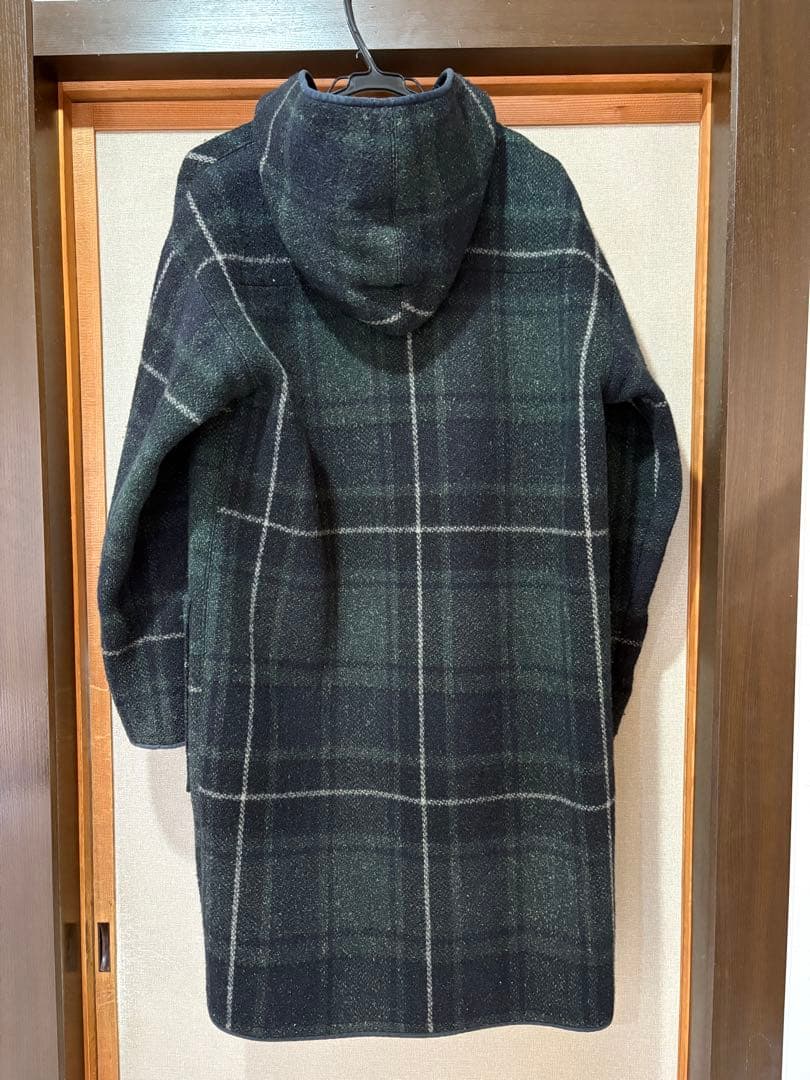 45Rチェック柄 ダッフルコート