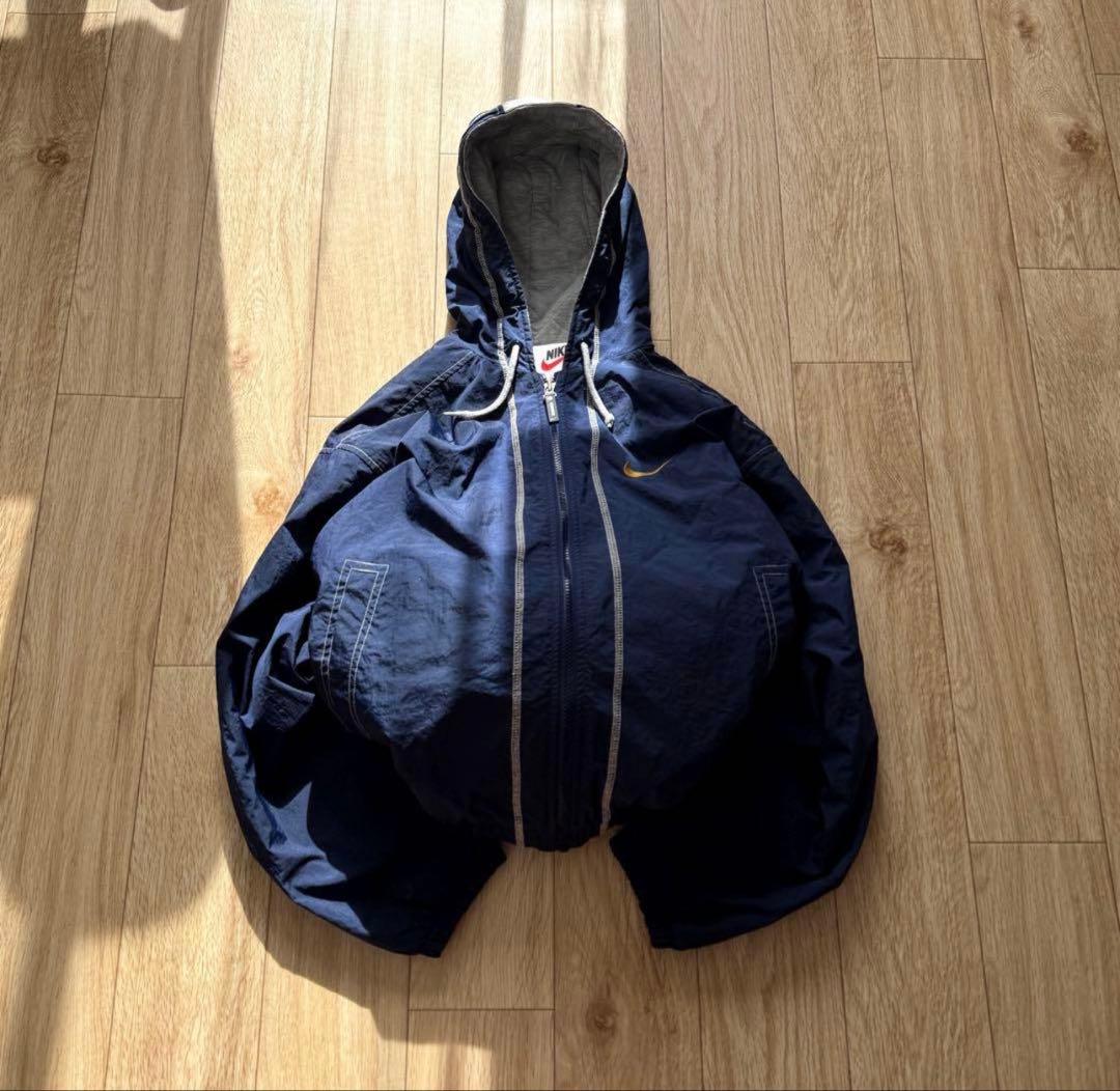 マ*日様 NIKE Puffer Nylon Jacket パファー 中綿 ジャ