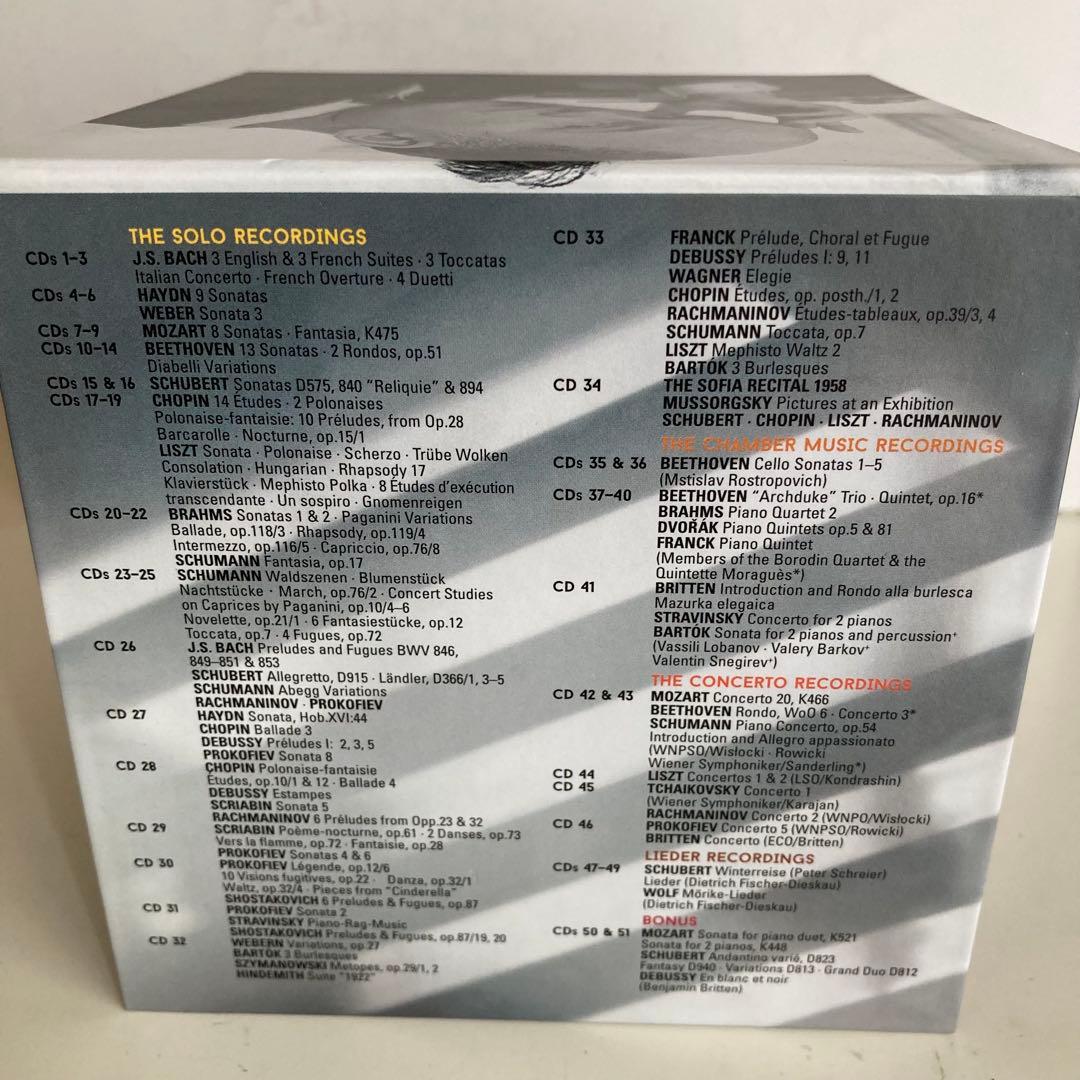 スヴィヤトスラフ・リヒテル／デッカ、フィリップス、ＤＧ録音全集（５１ＣＤ）