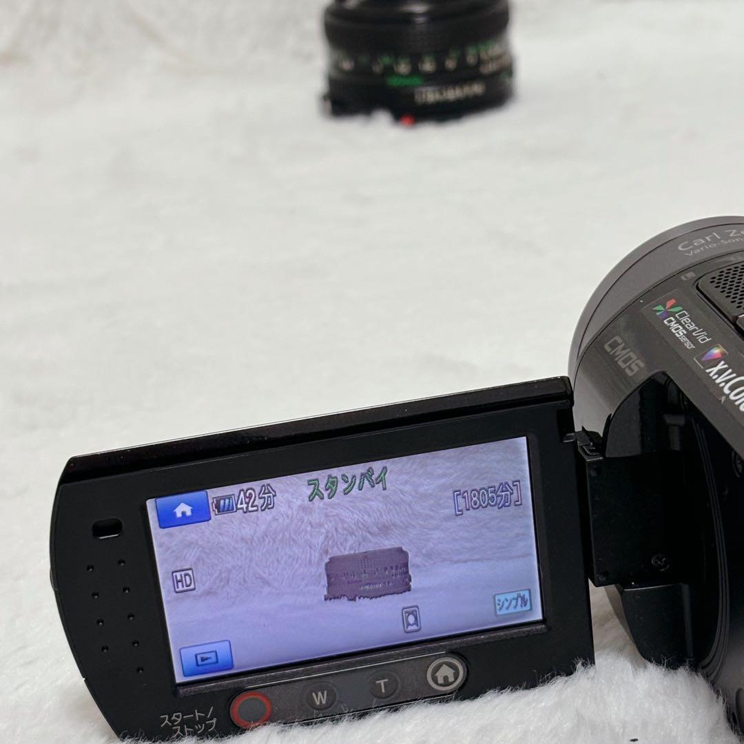 【極美品】SONY Handycam HDDビデオカメラ HDR-SR8
