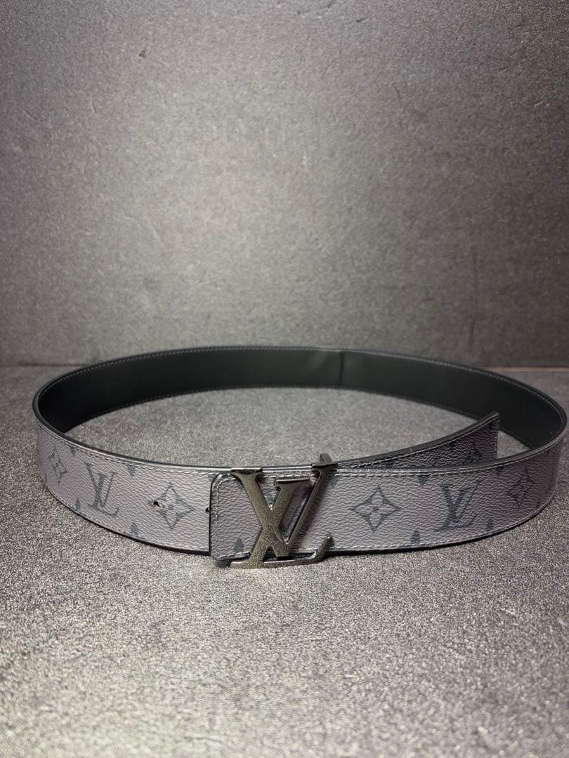 【極美品】 LOUIS VUITTON ルイヴィトン LVベルト エクリプス