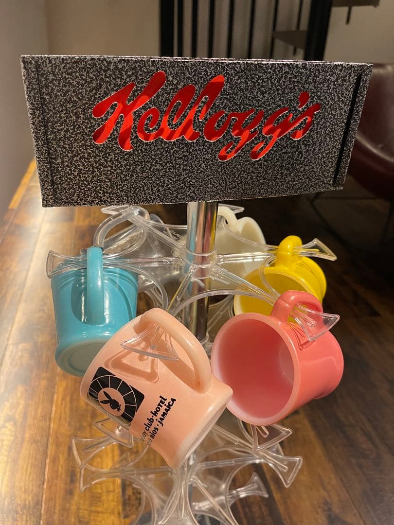 美品！ケロッグ ディスプレイ ラック ファイヤーキング