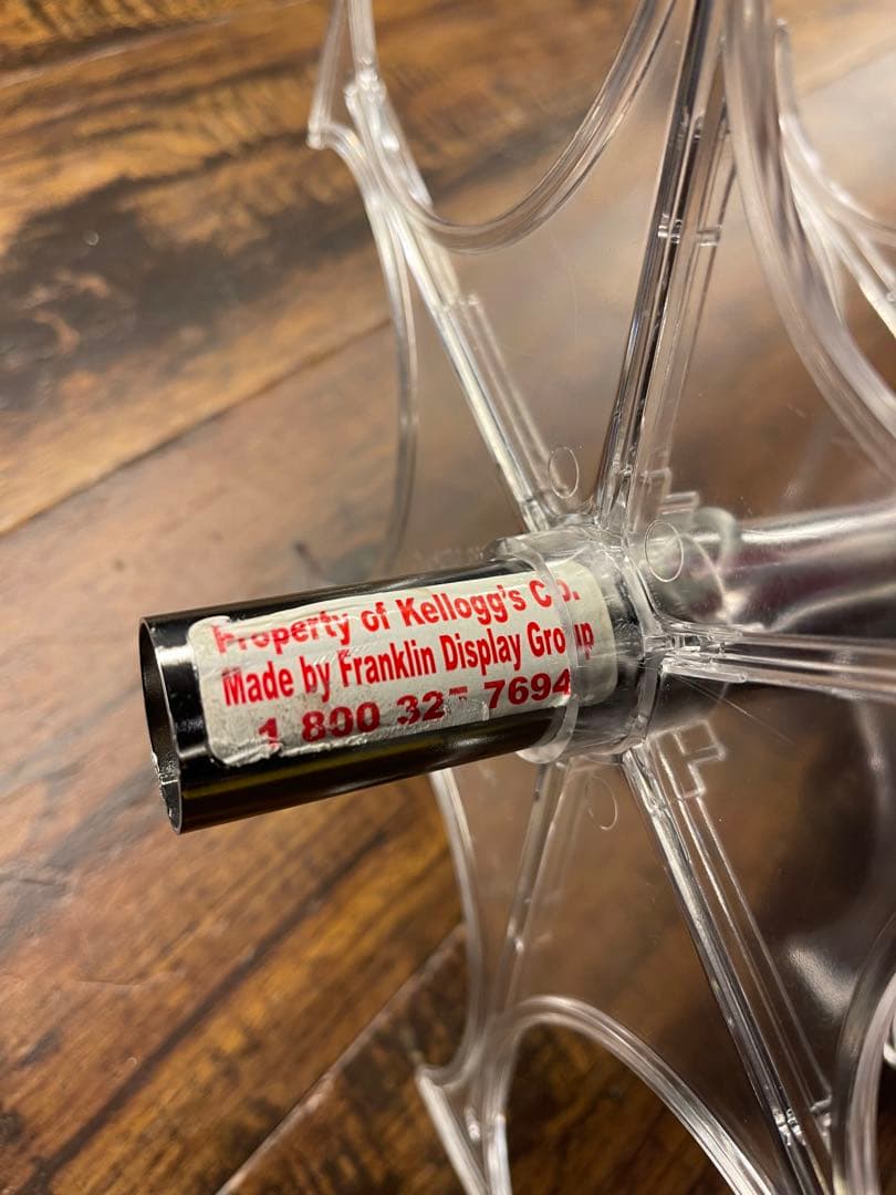 美品！ケロッグ ディスプレイ ラック ファイヤーキング