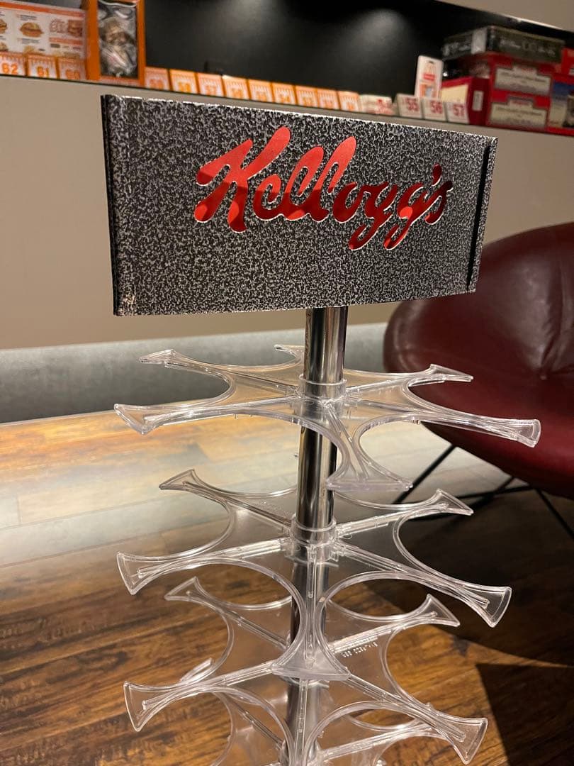 美品！ケロッグ ディスプレイ ラック ファイヤーキング