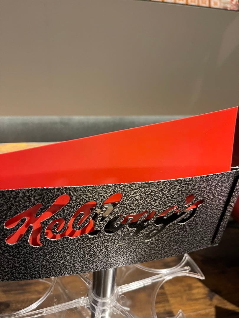 美品！ケロッグ ディスプレイ ラック ファイヤーキング