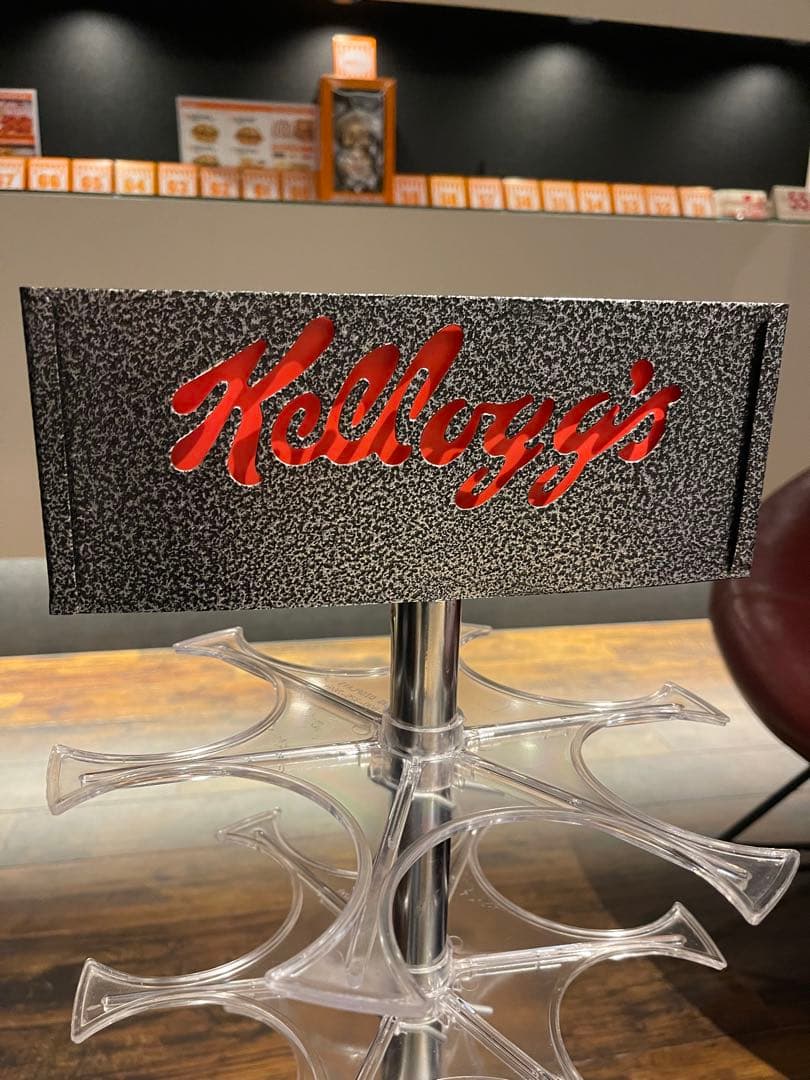 美品！ケロッグ ディスプレイ ラック ファイヤーキング