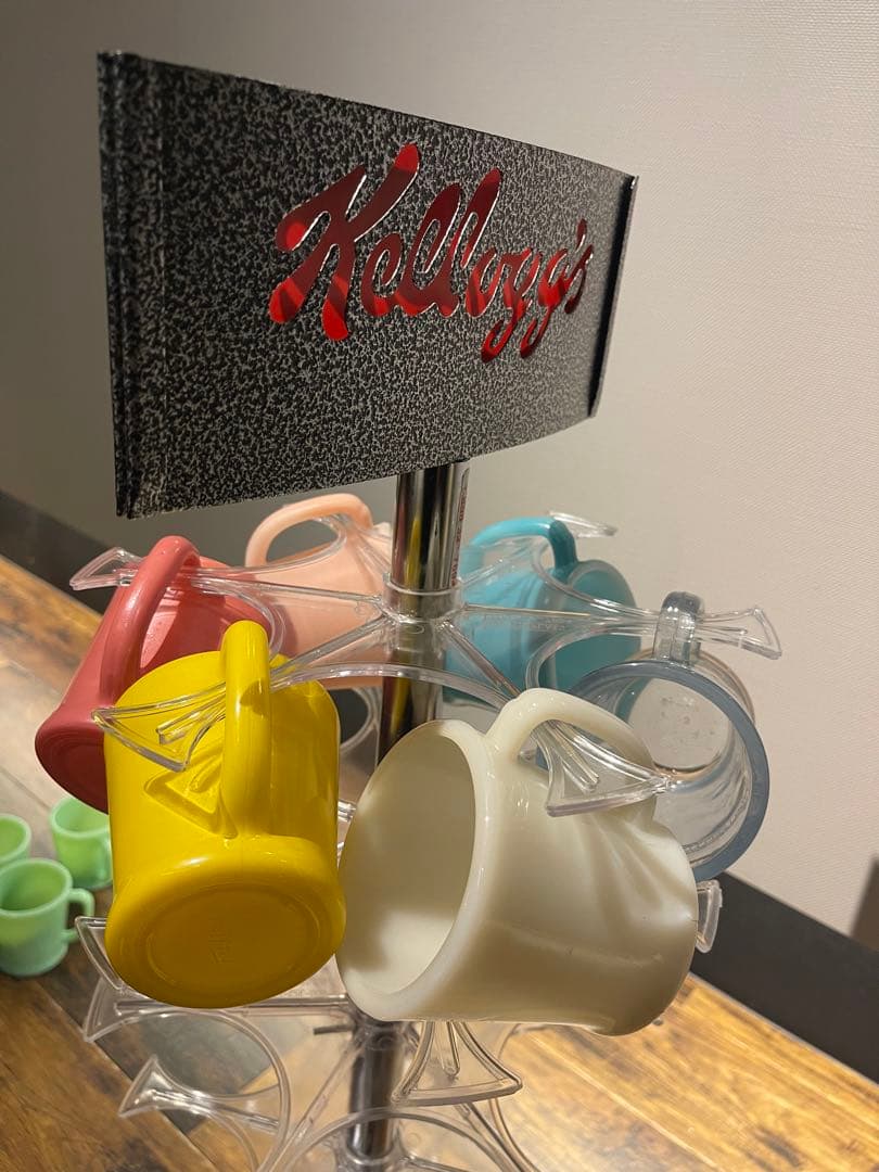 美品！ケロッグ ディスプレイ ラック ファイヤーキング