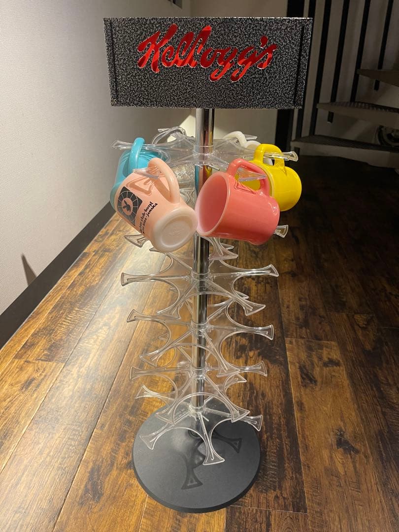 美品！ケロッグ ディスプレイ ラック ファイヤーキング