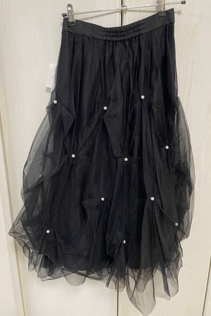リランドチュール ☆パールタッキングチュールスカート